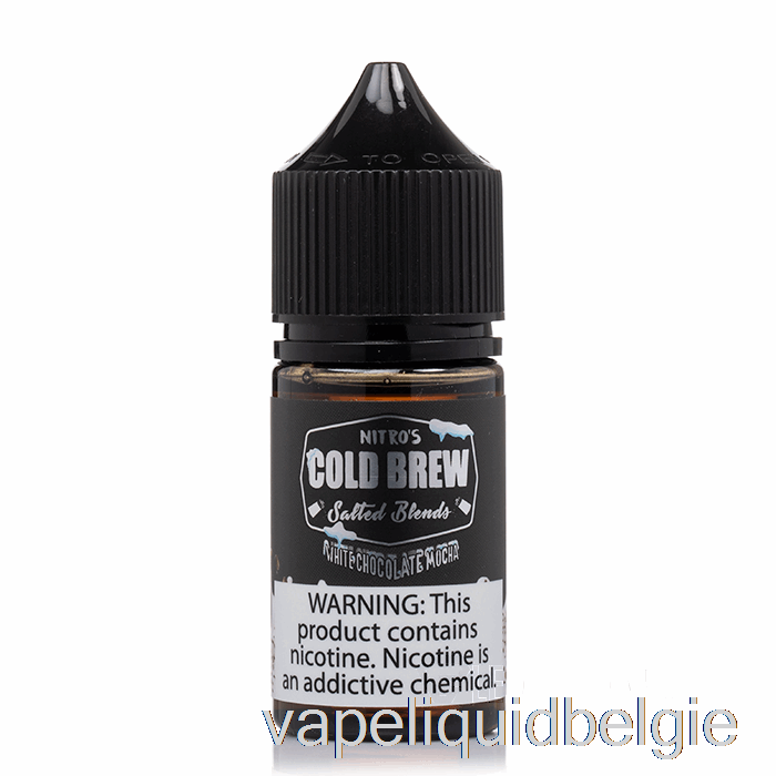 Vape Vloeibare Witte Chocolade Mokka - Nitros Koude Brouwzouten - 30 Ml 45 Mg